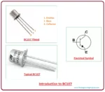 BC107 NPN Transistor – TO-18 Metal Can Low Noise General Purpose Transistor - Image 2